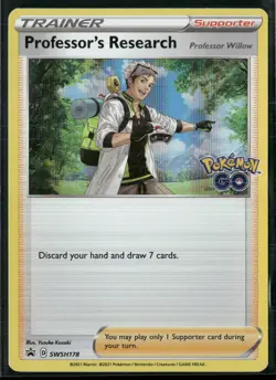 Professor's Research Holo Promo SWSH: Sword & Shield Promo Cards SWSH178 NM - Image 1