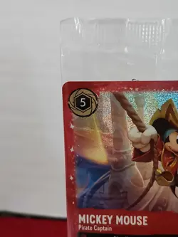 Mickey Mouse - Pirate Captain 18 Disney Lorcana Promo Cards Holo Sealed - Image 3