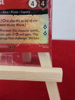 Mickey Mouse - Pirate Captain 18 Disney Lorcana Promo Cards Holo Sealed - Image 5
