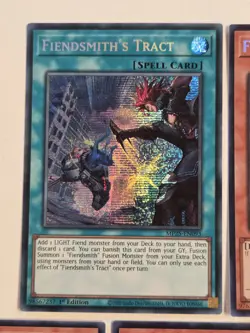 Fiendsmith's Tract MP25-EN093 Prismatic Secret Rare Yugioh 2025 Mega Pack +BONUS - Image 2