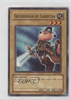 Swordsman of Landstar Unlimited YuGiOh Labyrinth Nightmare #LON-002 2003 - Image 1