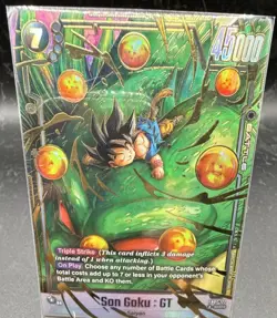 Bandai Dragon Ball Super Card Game Son Goku: GT FB07-122 B4 Foil EN Sleepy Goku - Image 1