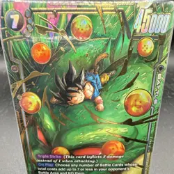 Bandai Dragon Ball Super Card Game Son Goku: GT FB07-122 B4 Foil EN Sleepy Goku - Image 5