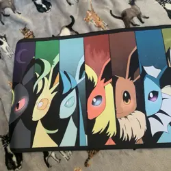 Eeveelutions Rubber Playmat Play Mat Tcg Trading Card Game Pokemon Desk Mouse - Image 2