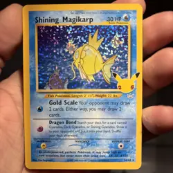 Shining Magikarp 66/64 Celebrations 25th Anniversary Holo Pokemon Card - Image 1