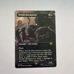 Orcish Bowmasters Borderless the Lord of the Rings Regular Rare NM - Image 1