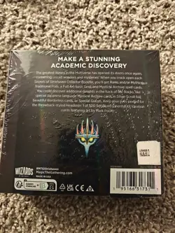 Magic The Gathering Secrets of Strixhaven Collector Booster Box In Hand - Image 2