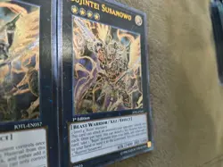 X2 YuGiOh Bujintei Susanowo JOTL-EN057 1st Edition Ultimate Rare LP/NM - Image 3