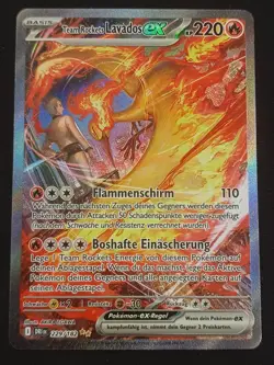 Team Rockets Lavados Ex 229/182 - Ewige Rivalen Deutsch NM Pokemon - Image 1