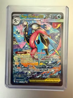 Mega Greninja ex SIR 116/086 Chaos Rising Special Illustration Rare Pokemon TCG - Image 5