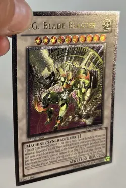 Yugioh - T.G. Blade Blaster EXVC-EN042 1st Edition ULTIMATE VLP - Image 1