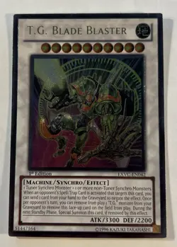 Yugioh - T.G. Blade Blaster EXVC-EN042 1st Edition ULTIMATE VLP - Image 2
