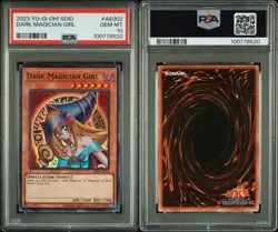 2023 YU-GI-OH! Dark Magician Girl SDID-AE002 PSA 10 GEM MINT - Image 3