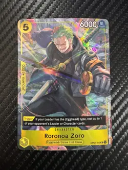 Roronoa Zoro (Illustration Box Vol.3) OP07-113 Egghead 6000 Power Foil - Image 1