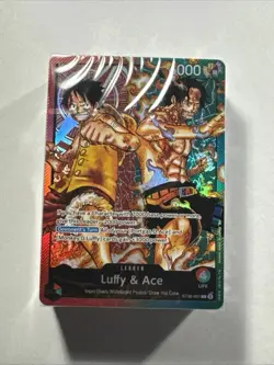 One Piece English TCG (ST-30) Starter Deck EX: Luffy & Ace BRICK ONLY SEALED - Image 1