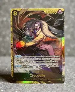 Crocodile SEC OP14-120 The Azure Sea's Seven, One Piece - English NM - Image 1
