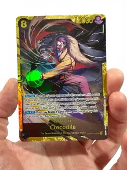 Crocodile SEC OP14-120 The Azure Sea's Seven, One Piece - English NM - Image 3