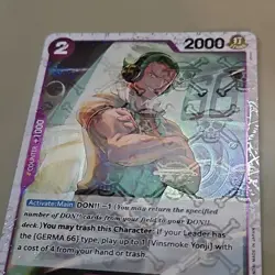 Vinsmoke Yonji OP06-066 NM (Jolly Roger Holo Foil) One Piece (PRB-01) TCG CCG - Image 2