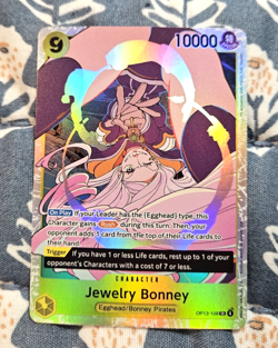 Jewelry Bonney OP13-108 SR Super Rare NM - One Piece - Image 1