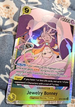 Jewelry Bonney OP13-108 SR Super Rare NM - One Piece - Image 3