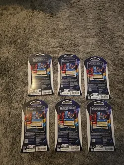 Disney Lorcana First Chapter Sleeved Booster Pack Art Bundle Lot of 6 Mickey - Image 2