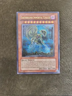 yugioh Earthbound Immortal Cusillu ANPR-EN016 Ultimate Rare LP - Image 1