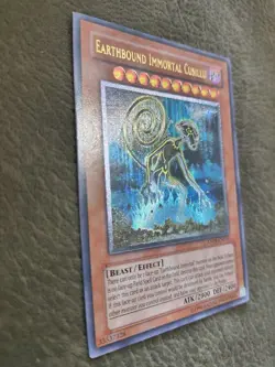 yugioh Earthbound Immortal Cusillu ANPR-EN016 Ultimate Rare LP - Image 2