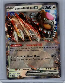 Bloodmoon Ursaluna ex - Promo SV: Scarlet & Violet Promo Cards 177 NM - Image 1