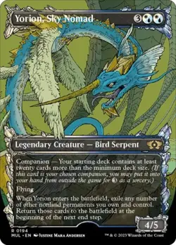 MTG English Yorion, Sky Nomad (Halo Foil) NM Foil - Image 1