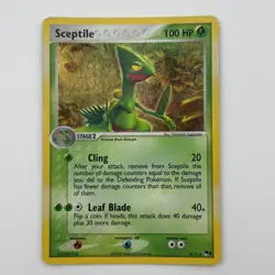 Sceptile Pop Series 1 (4/17) Holo Rare Pokemon Card MP - Image 1