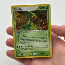 Sceptile Pop Series 1 (4/17) Holo Rare Pokemon Card MP - Image 2