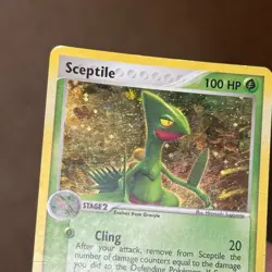 Sceptile Pop Series 1 (4/17) Holo Rare Pokemon Card MP - Image 4