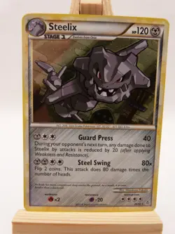 Pokemon Holo Rare Card : Steelix 24/95 ( Unleashed Set) - Image 1
