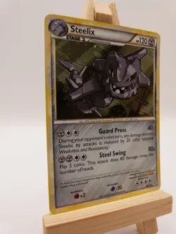 Pokemon Holo Rare Card : Steelix 24/95 ( Unleashed Set) - Image 2