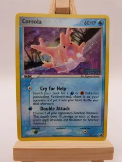 Pokemon Reverse Foil Card : Corsola 37/115 (Ex Unseen Forces) - Image 1