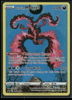 SWSH: Sword & Shield Promo Cards #SWSH284 Galarian Moltres - Image 1
