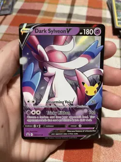Dark Sylveon V SWSH134 SWSH: Sword & Shield Promo Cards Holo - Image 1