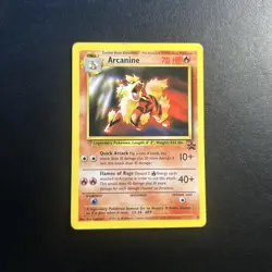 Arcanine 6 Wizards of the Coast Promo Pokemon Card Moderately Played MP + - Image 1