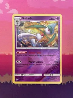 Pokemon Card Gallade Cosmic Eclipse Reverse Holo Rare 82/236 Near Mint - Image 1