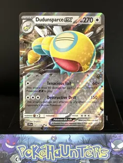 Pokemon Card Dudunsparce ex 121/159 Rare Journey Together Near Mint - Image 1