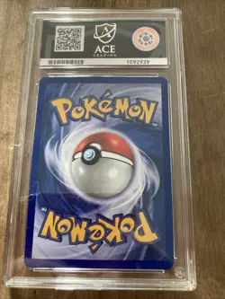 2000 Pokemon Rocket #49 Abra 1st Edition TCG ACE 9 Mint Collector's Game Card - Image 5