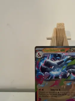 Mega Charizard X ex 013/094 Double Rare Phantasmal Flames Pokemon Near Mint - Image 3