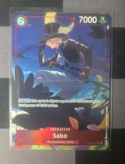 OP05-007 Sabo : Super Rare Alt Art English One Piece TCG Card : PRB01: One Piece - Image 1