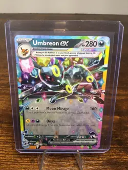 Umbreon EX 060/131 Double Rare Pokemon Prismatic Evolutions TCG - Image 1