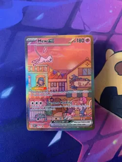 Pokemon TCG Mew EX 053 Holo Black Star Promo Scarlet & Violet 151 - Image 1