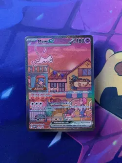 Pokemon TCG Mew EX 053 Holo Black Star Promo Scarlet & Violet 151 - Image 2
