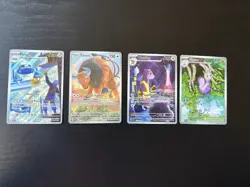 Pokemon Chaos Rising Lot of 11 IR & Full Art - See Description for List - NM - Image 4