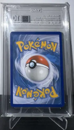 Mewtwo & Mew GX TAG TEAM TAG!! 10 Gem Mint SM191 Sun & Moon Promo. LOW Pop! - Image 3