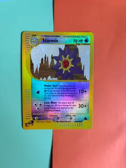 Pokemon TCG Starmie #44 Skyridge Reverse Holo Mint Condition English Vintage - Image 1