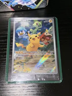 Pikachu - SVP027 - Pokemon Scarlet & Violet Promo SEALED NM - Image 1
